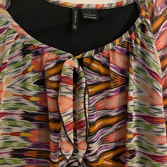 New Directions Blouse Bright Colors - Picture 7 of 11